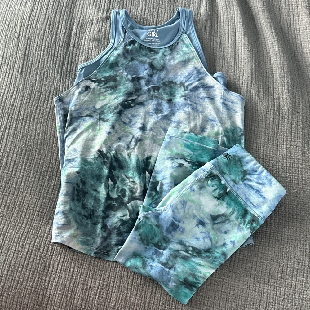 Athleta Girl Tie-Dye Kids Set